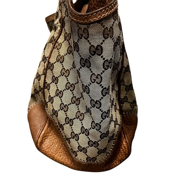 Gucci Brown and Tan Shoulder Bag - Picture 11 of 15